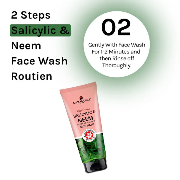 AROMA CARE SALICYLIC & NEEM FACE WASH 50ML