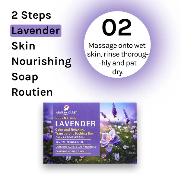 AROMA CARE LAVENDER SOAP 100GM