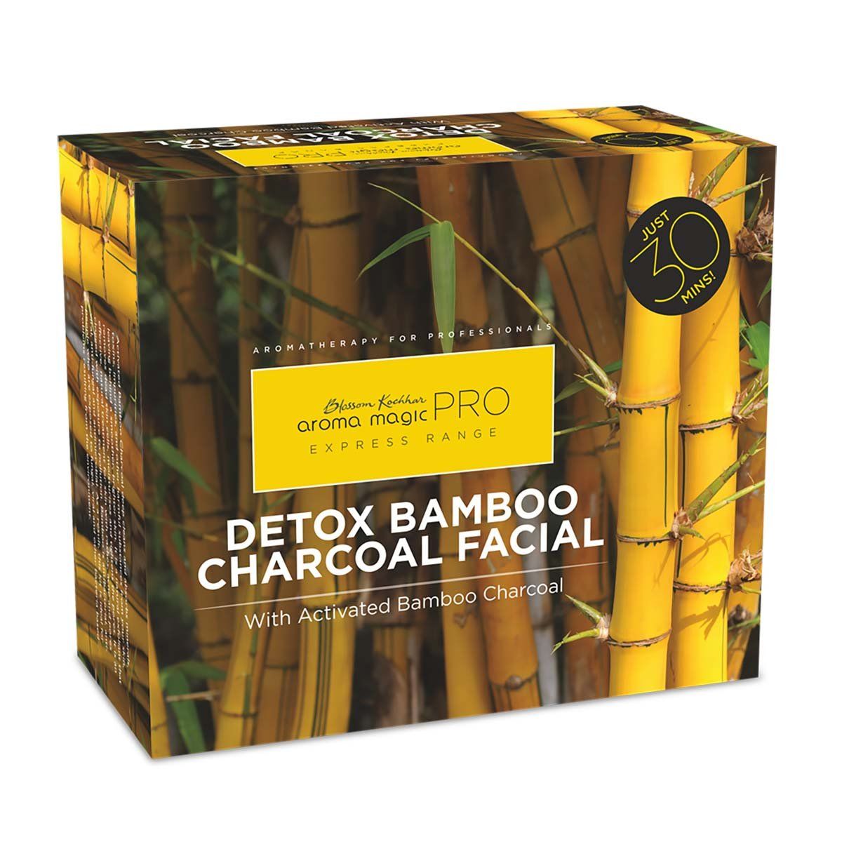 Aroma Magic Detox Bamboo Charcoal Facial Kit (150gm+10ml)