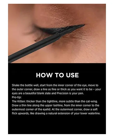 Colorbar Waterproof Liquid Eyeliner (2.5ml)