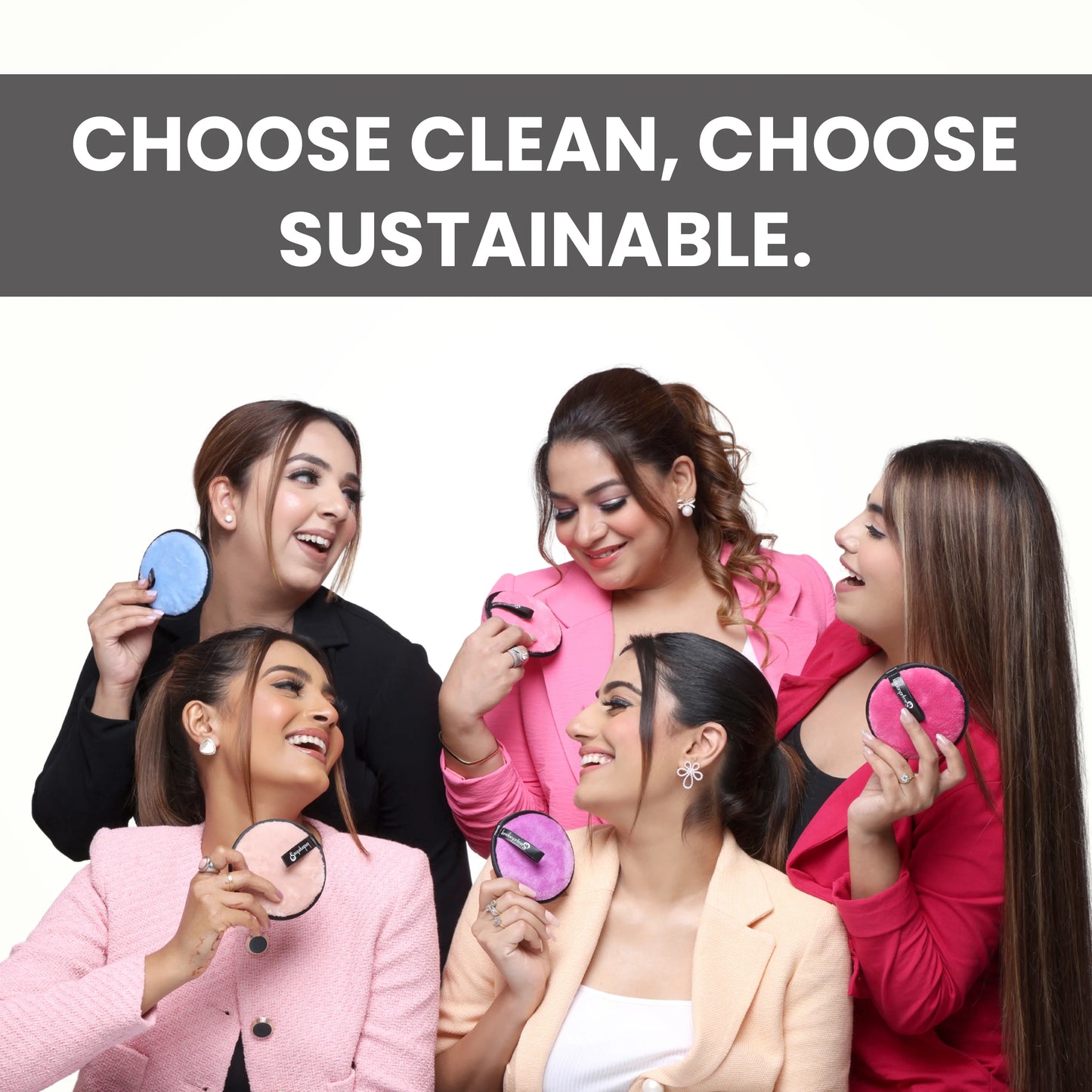 London Prime Makeup Remover Pad- Black