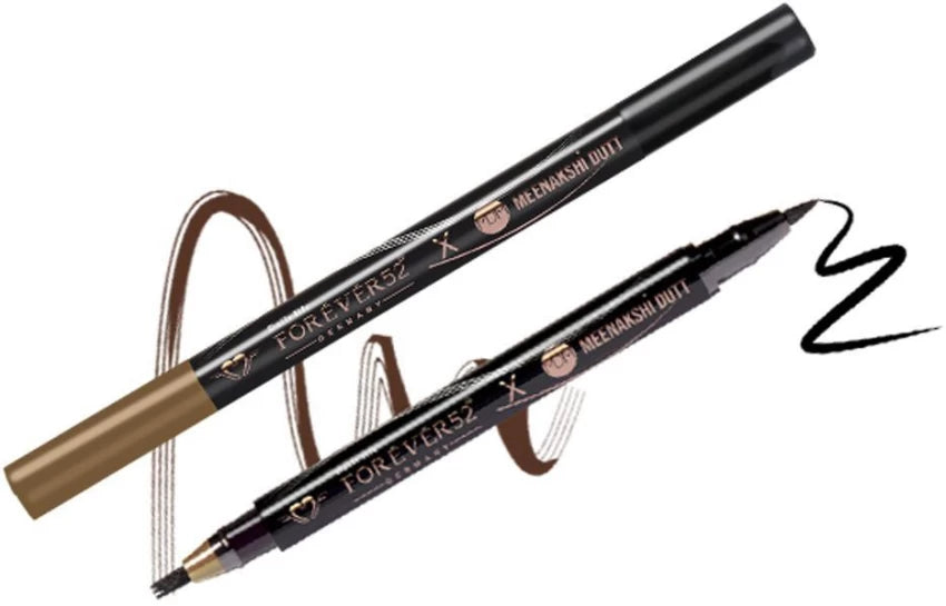 FOREVER 52 Meenakshi Dutt 2 In 1 Eyebrow Eyeliner - AMBER (BROWN)
