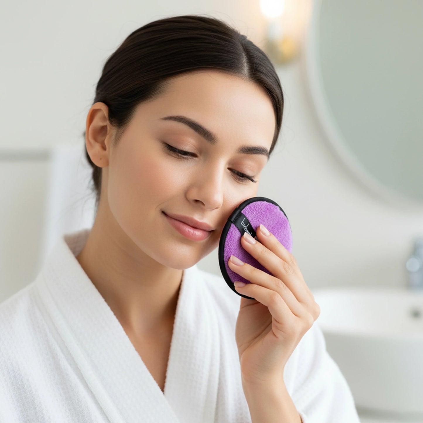 London Prime Reusable Makeup Remover Pad Pro - Pearly Purple