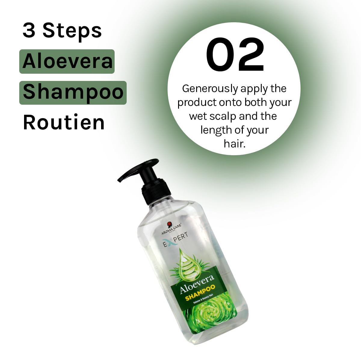 AROMA CARE ALOVERA SHAMPOO 320ML