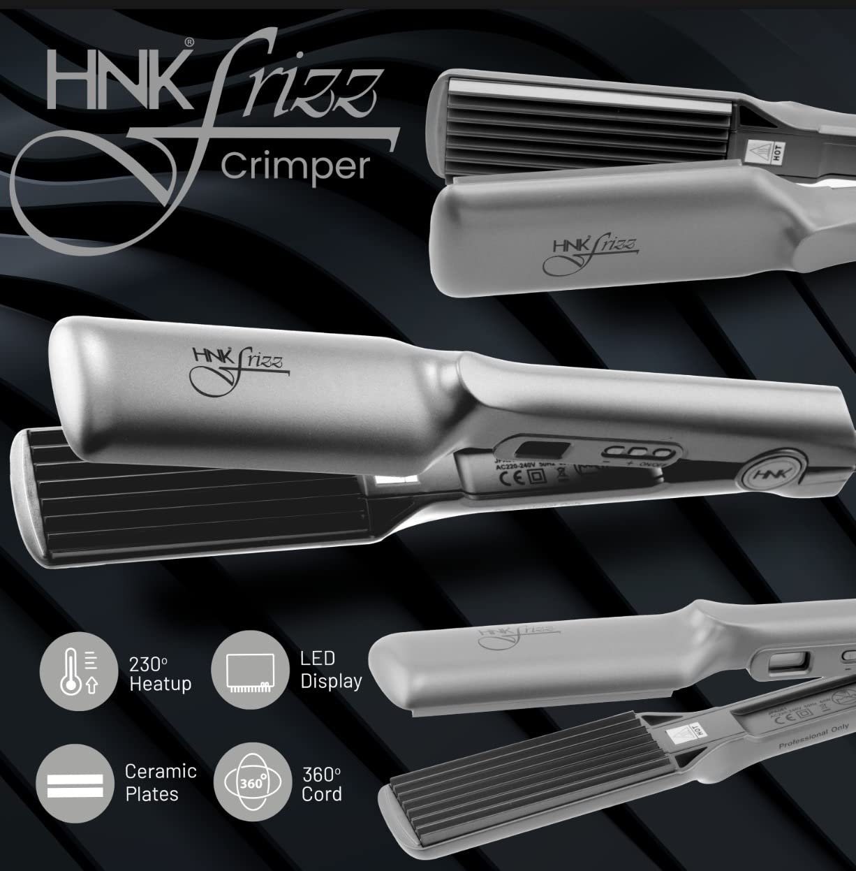 HNK Frizz Premium Hair Crimper