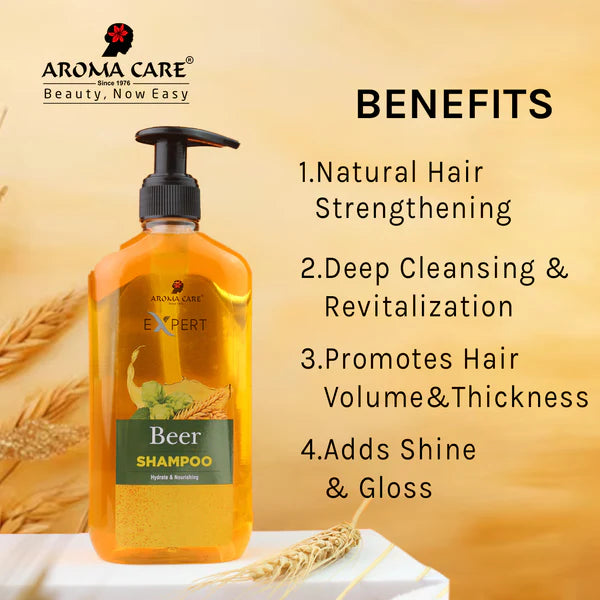 AROMA CARE BEER SHAMPOO 320ML