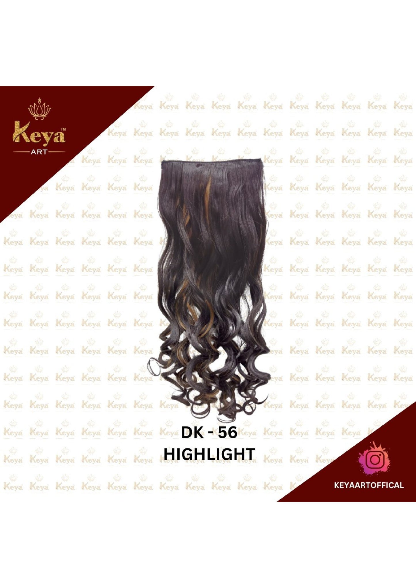 KEYA HAIR EXTENSION DK-56