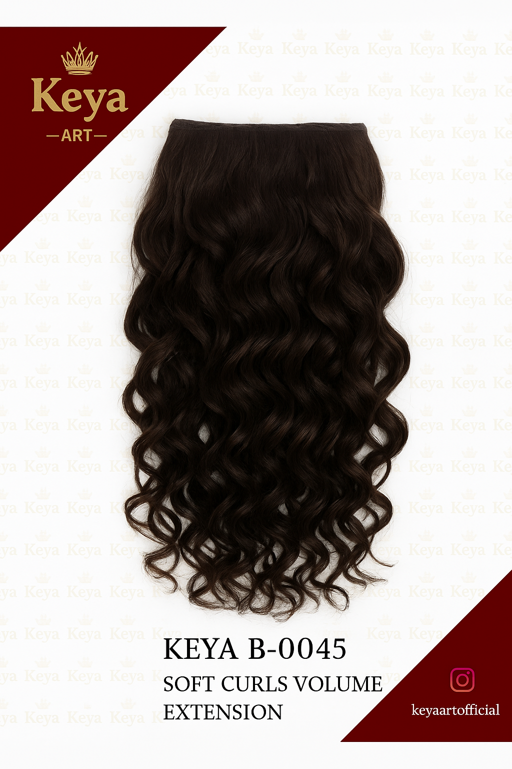 KEYA HAIR EXTENSION B-0045