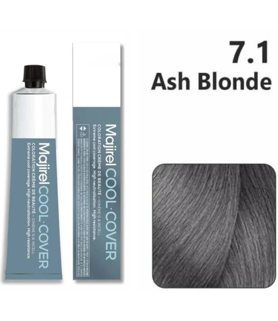 L'oreal Professionnel Paris Majirel Cool Cover - 7.1 (Ash Blonde)