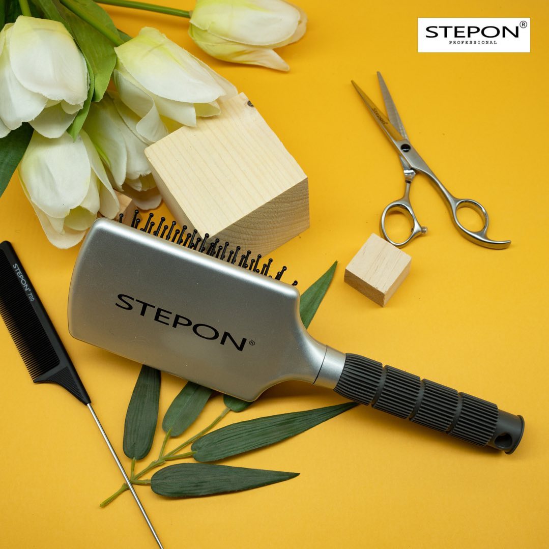 STEPON Flat Brush (silver)