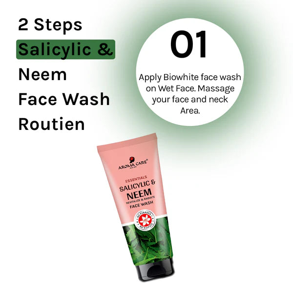AROMA CARE SALICYLIC & NEEM FACE WASH 50ML