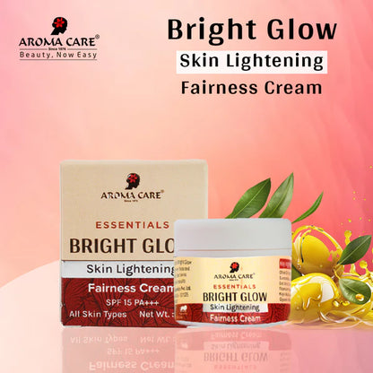 AROMA CARE BRIGHT GLOW SKIN LIGHTENING FAIRNESS CREAM 50GM
