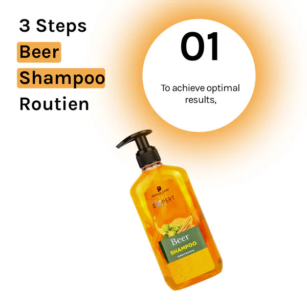 AROMA CARE BEER SHAMPOO 320ML