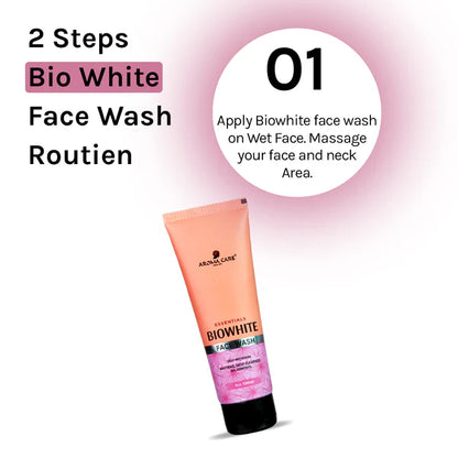 AROMA CARE BIO WHITE FACE WASH 100ml