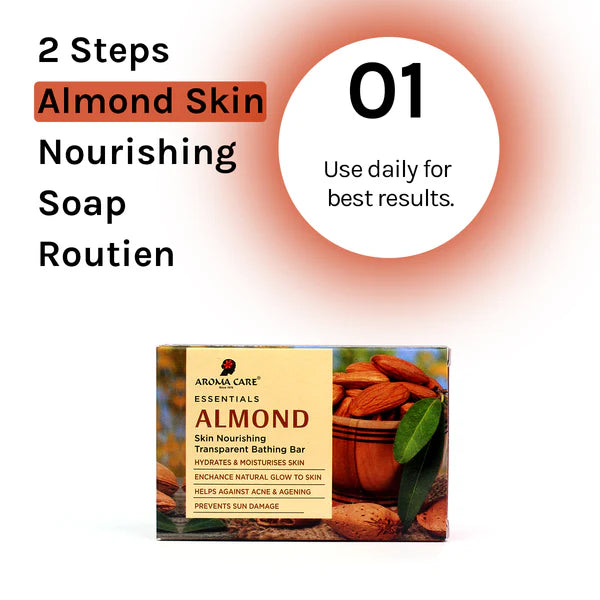 AROMA CARE ALMOND SKIN NOURISHING SOAP 100GM