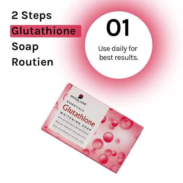 AROMA CARE GLUTATHIONE WHITENING SOAP 100GM