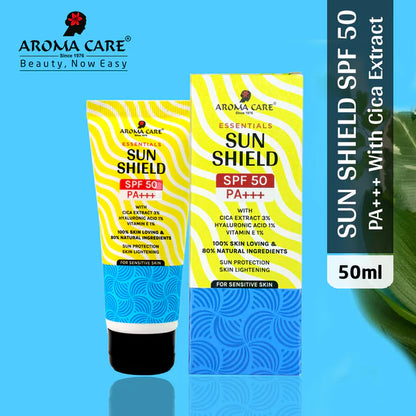 Aroma Care Essentials Sun Shield SPF 50 PA+++ (For Sensitive Skin)