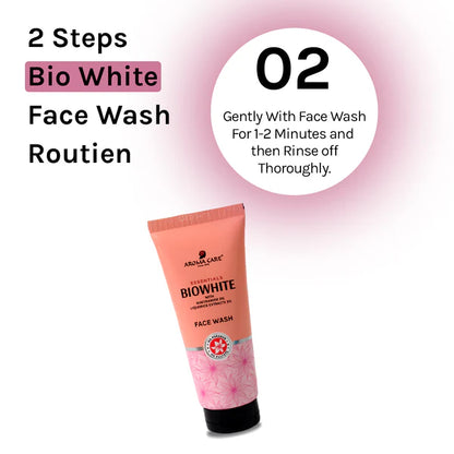 AROMA CARE BIO WHITE FACE WASH 50ml