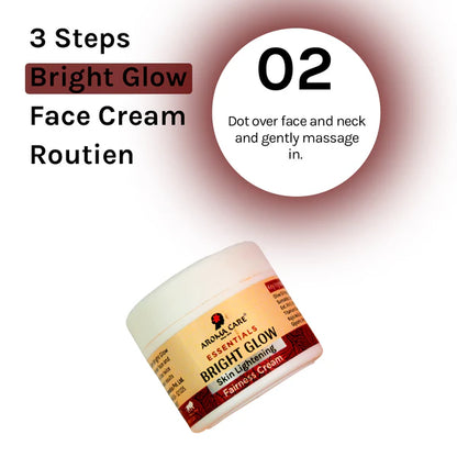 AROMA CARE BRIGHT GLOW SKIN LIGHTENING FAIRNESS CREAM 25GM