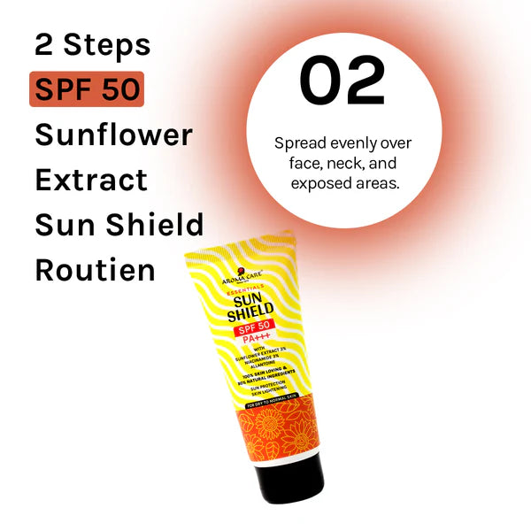 Aroma Care Essentials Sun Shield SPF 50 PA+++ (For Dry To Normal Skin)