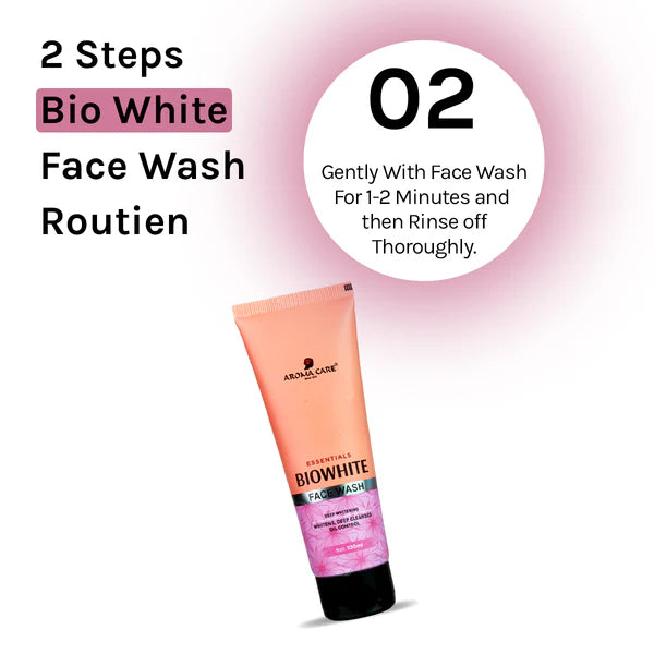 AROMA CARE BIO WHITE FACE WASH 100ml