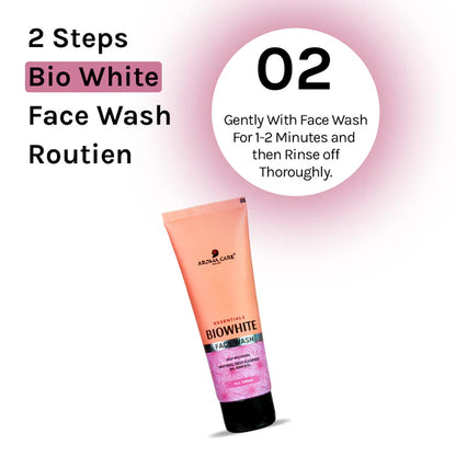 AROMA CARE BIO WHITE FACE WASH 100ml