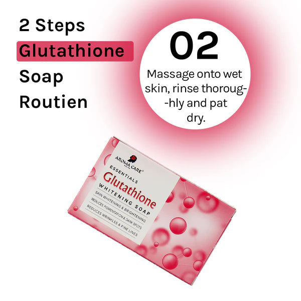 AROMA CARE GLUTATHIONE WHITENING SOAP 100GM