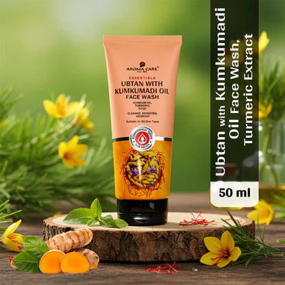 Aroma Care Ubtan With Kumkumadi Oil Face Wash 50ml