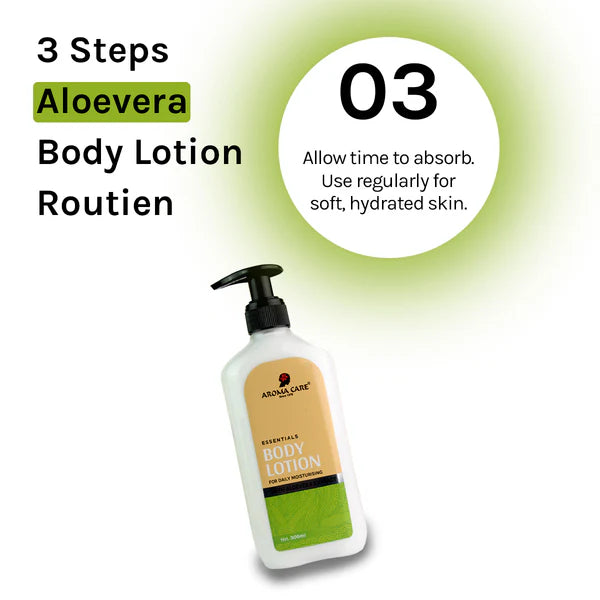 AROMA CARE ALOVERA EXTRACT BODY LOTION 300GM