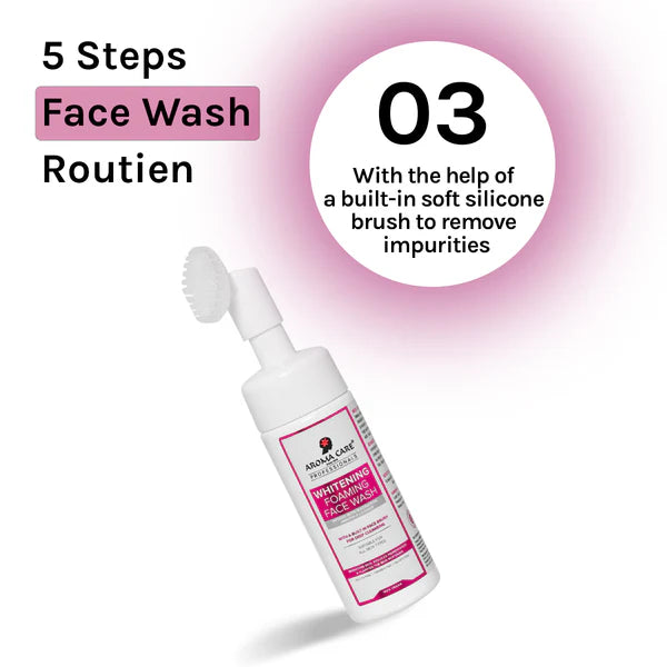 AROMA CARE WHITENING FOAMING FACE WASH 150ML