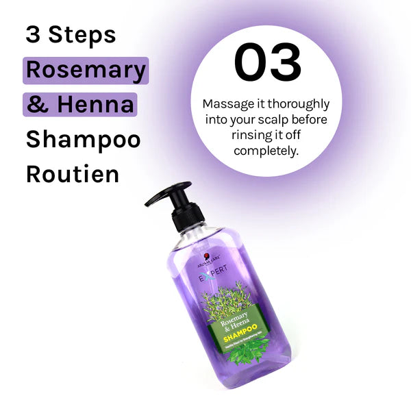 AROMA CARE ROSEMARY & HENNA SHAMPOO 320ML