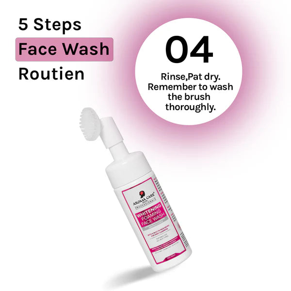 AROMA CARE WHITENING FOAMING FACE WASH 150ML
