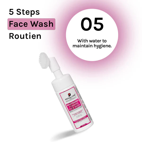 AROMA CARE WHITENING FOAMING FACE WASH 150ML