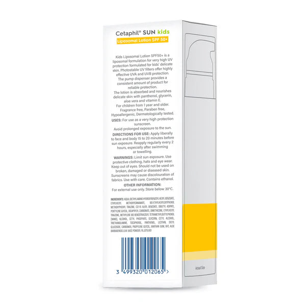 Cetaphil Sunscreen SPF 50+ for Kids (150ml)