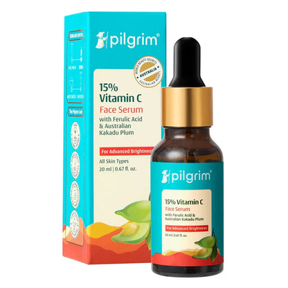 PILGRIM 15%VITAMIN C FACE SERUM 20ML