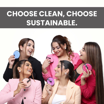 London Prime Makeup Remover Pad- Black