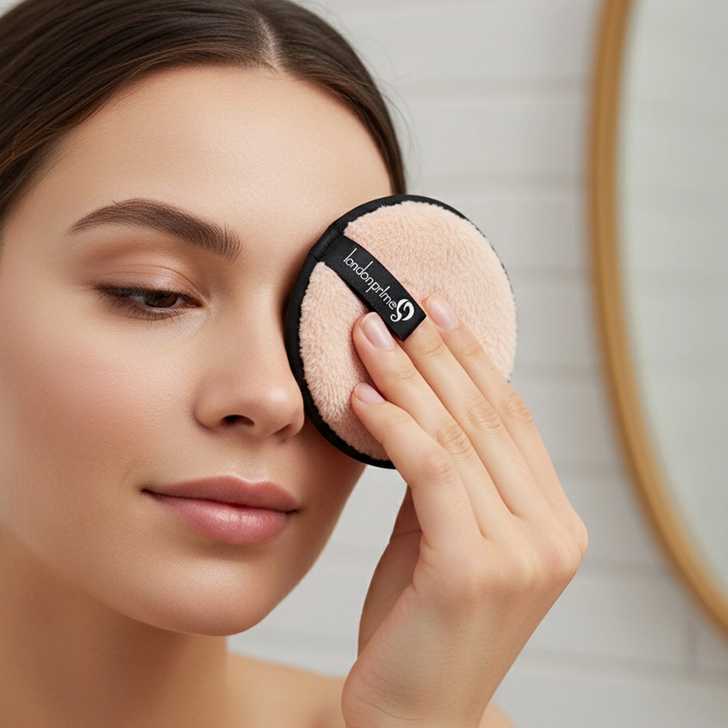 London Prime Reusable Makeup Remover Pad Pro - Caramel Brown