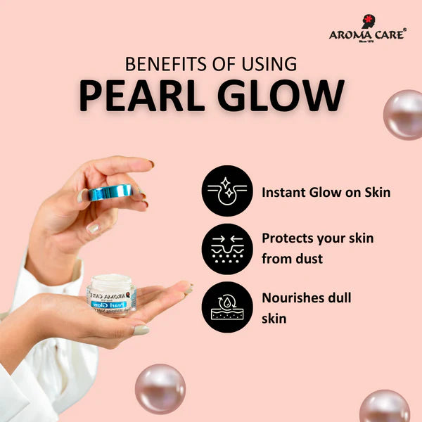 Aroma Care Pearl Glow Triple Whitening Night Cream 15gm