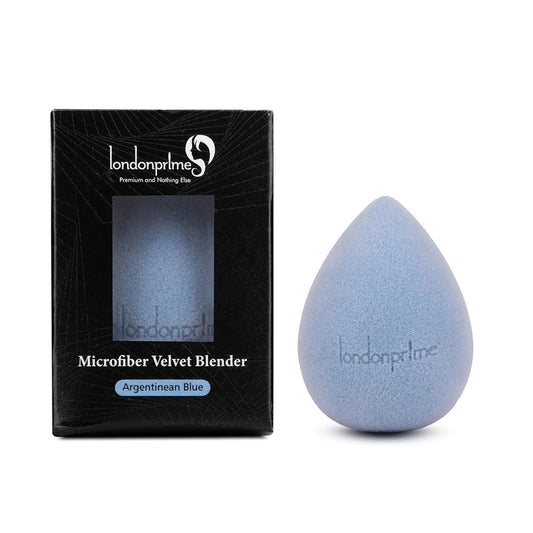 London Prime Microfiber Velvet Sponge - Argentenian Blue