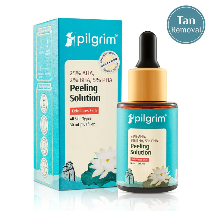 PILGRIM PEELING SOLUTION 25% AHA&2%BHA, 5%PHA