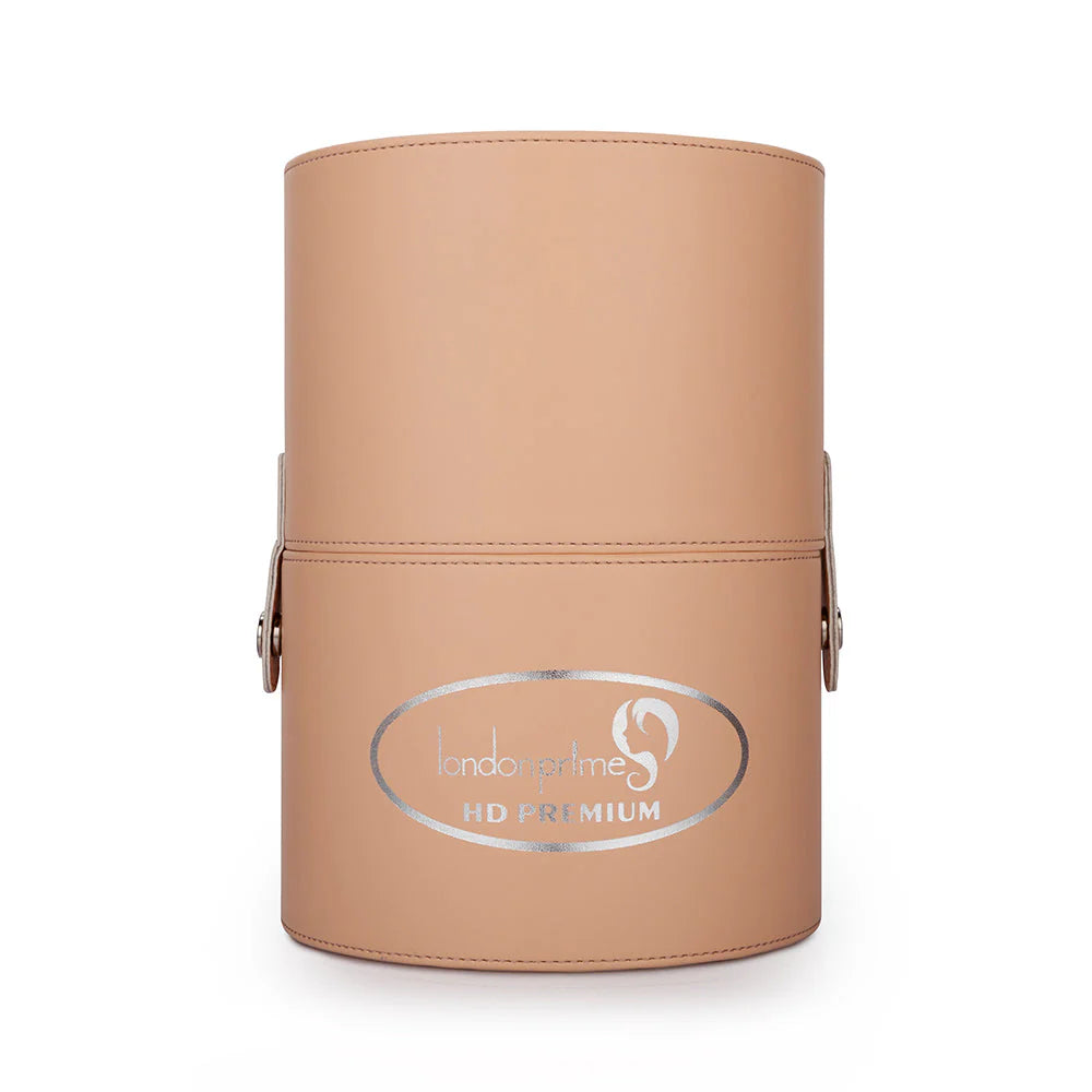 London Prime Cosmetics Brush Holder Cylinder Shaped - Peach (Large)