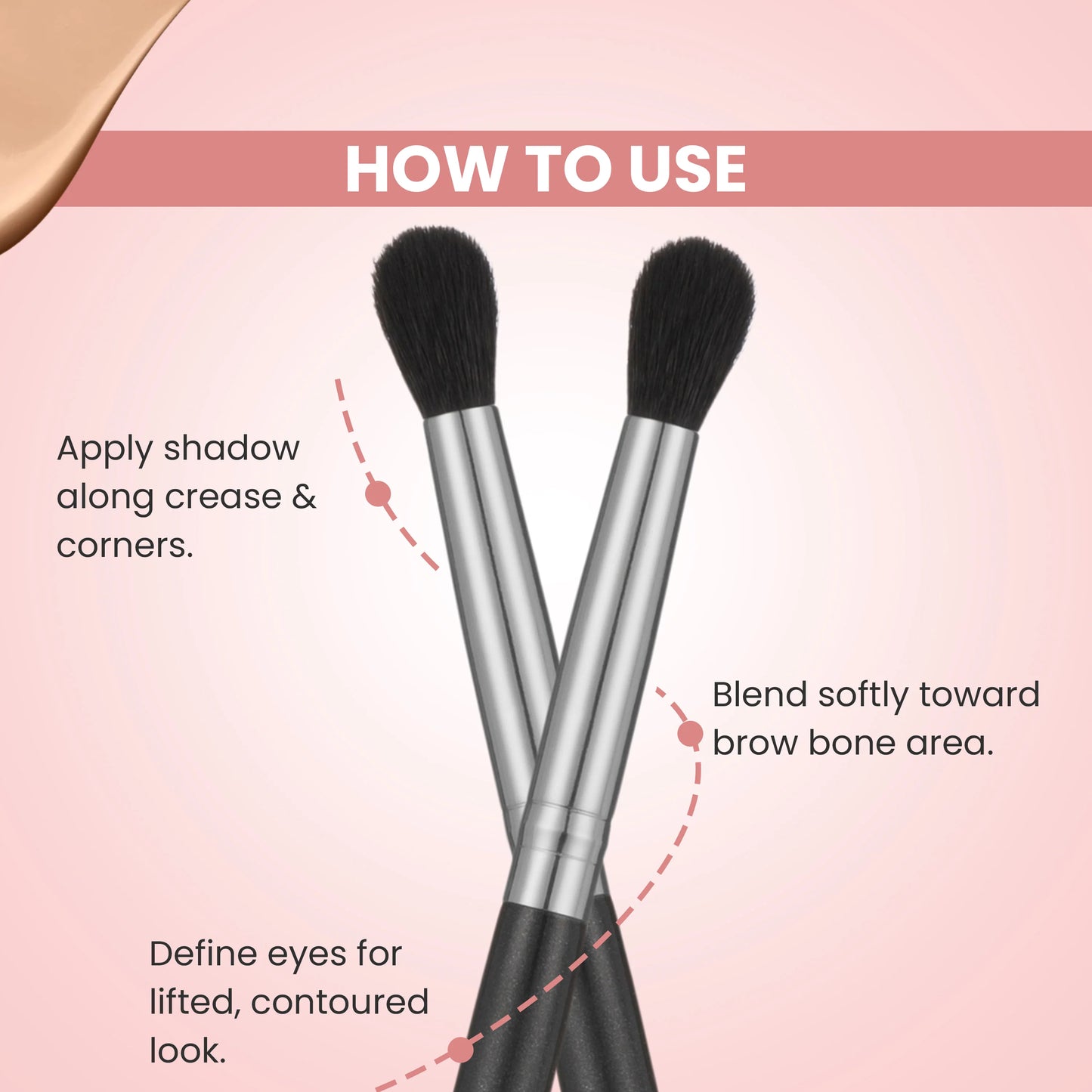 London Prime Eye Contour Brush [LP 314]