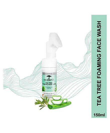 Colorbar Co-Earth Tea Tree Foaming Face Wash