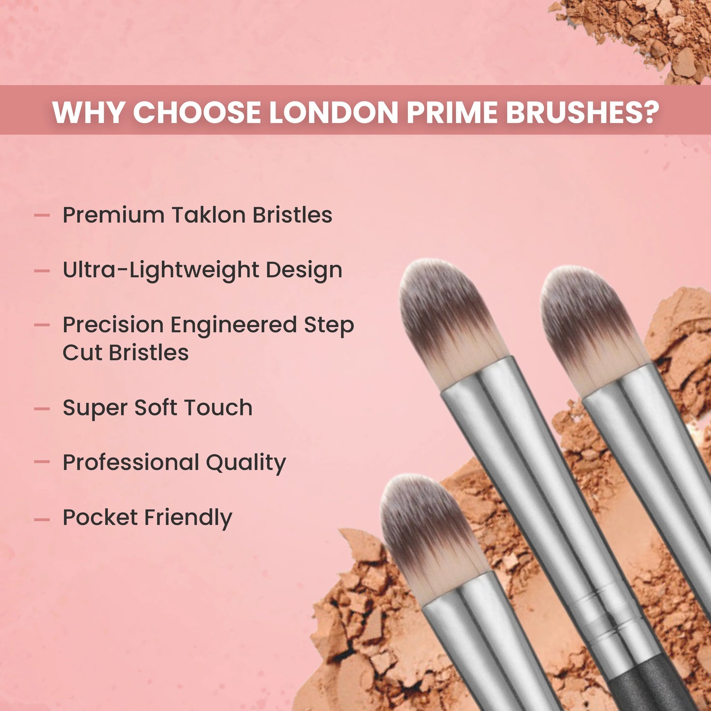 London Prime Concealer Brush [LP 316]