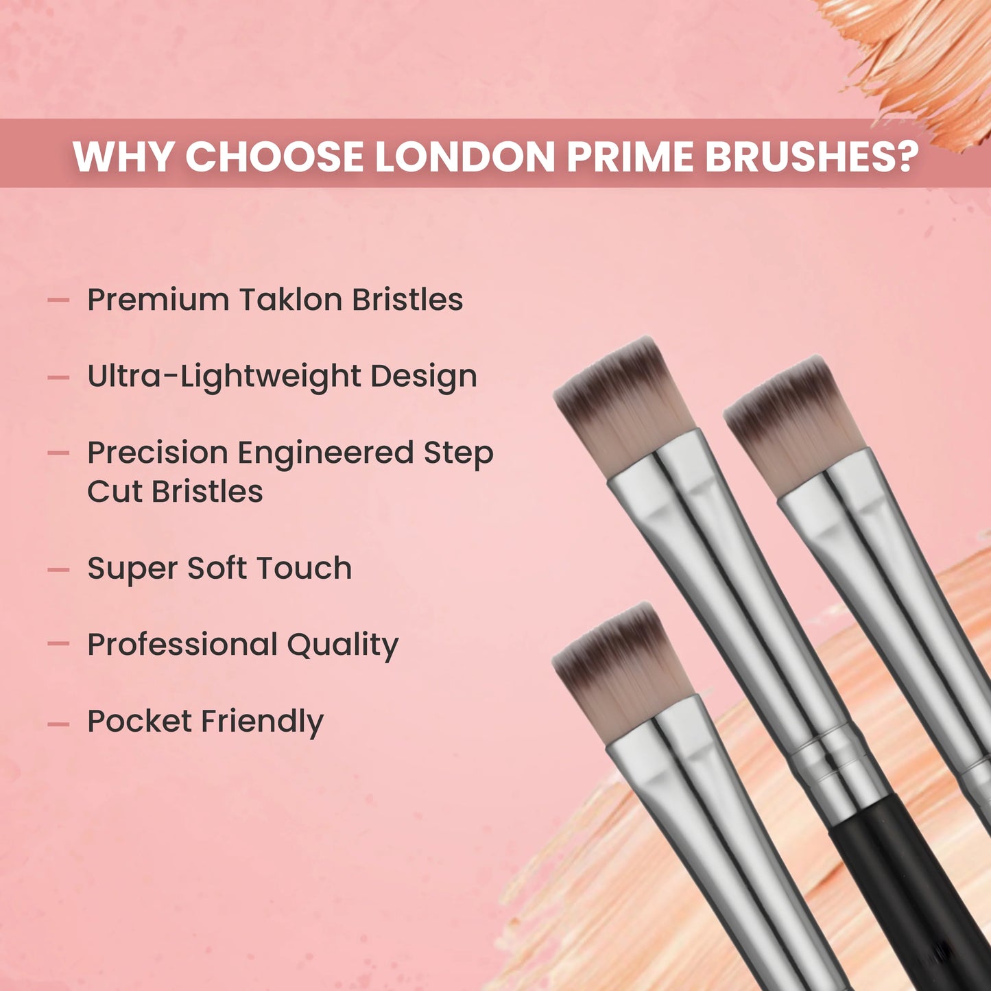 London Prime Flat Eyeshadow Brush [LP 328]