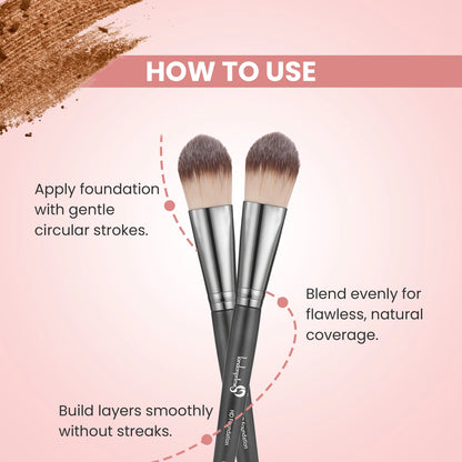 LONDON PRIME HD FOUNDATION BRUSH LP 306
