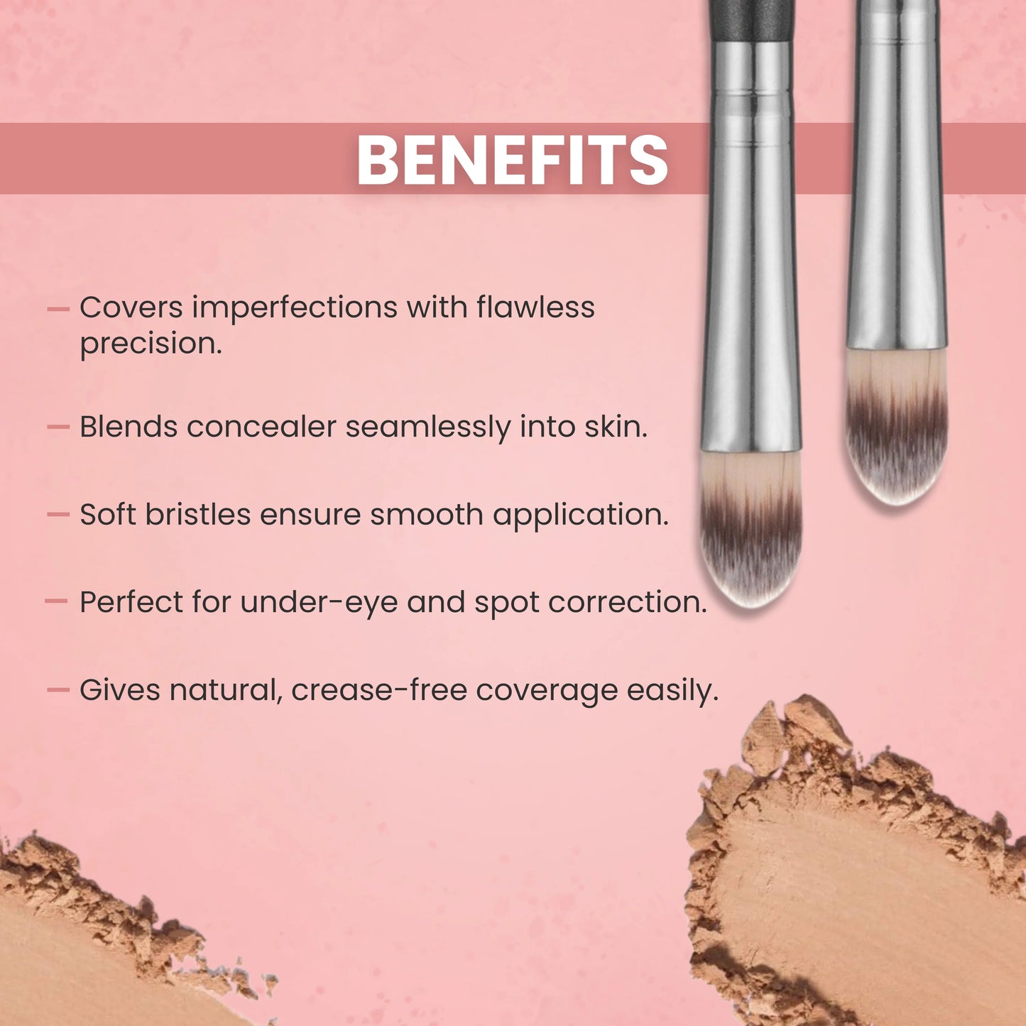 London Prime Concealer Brush [LP 316]