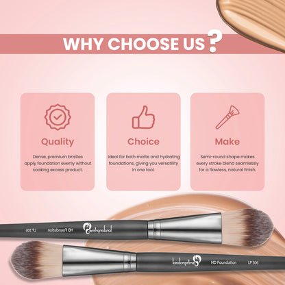 LONDON PRIME HD FOUNDATION BRUSH LP 306