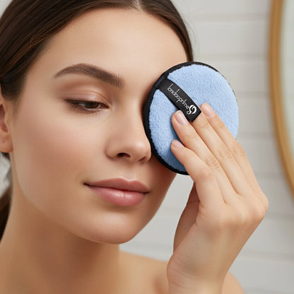 London Prime Reusable Makeup Remover Pad Pro - Denim Blue