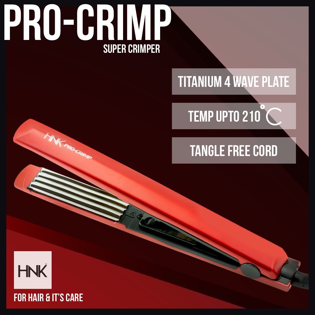 HNK Pro-Crimp Professional Hair Crimper 210C